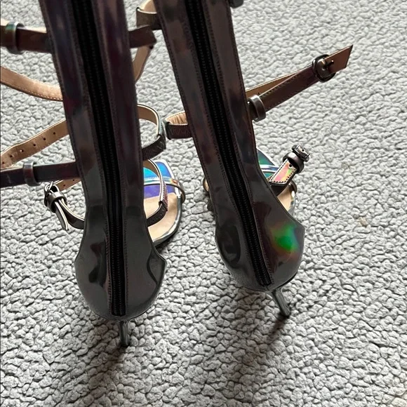 Stuart Weitzman Nudistcurve Gladiator 100 Sandal - Picture 9 of 10